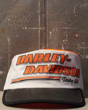 WSL Customized Vintage Harley Davidson Skull Dreamsicle Hat
