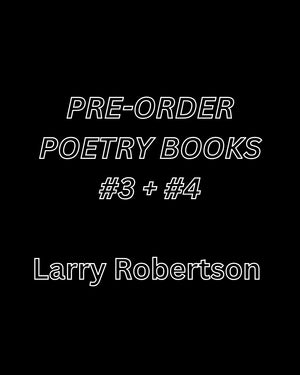 Pre-order poetry books #3 + #4