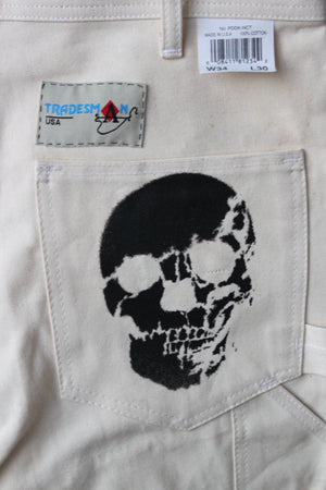 WSL Customized Deadstock Vintage “3 Skull” Work Pants