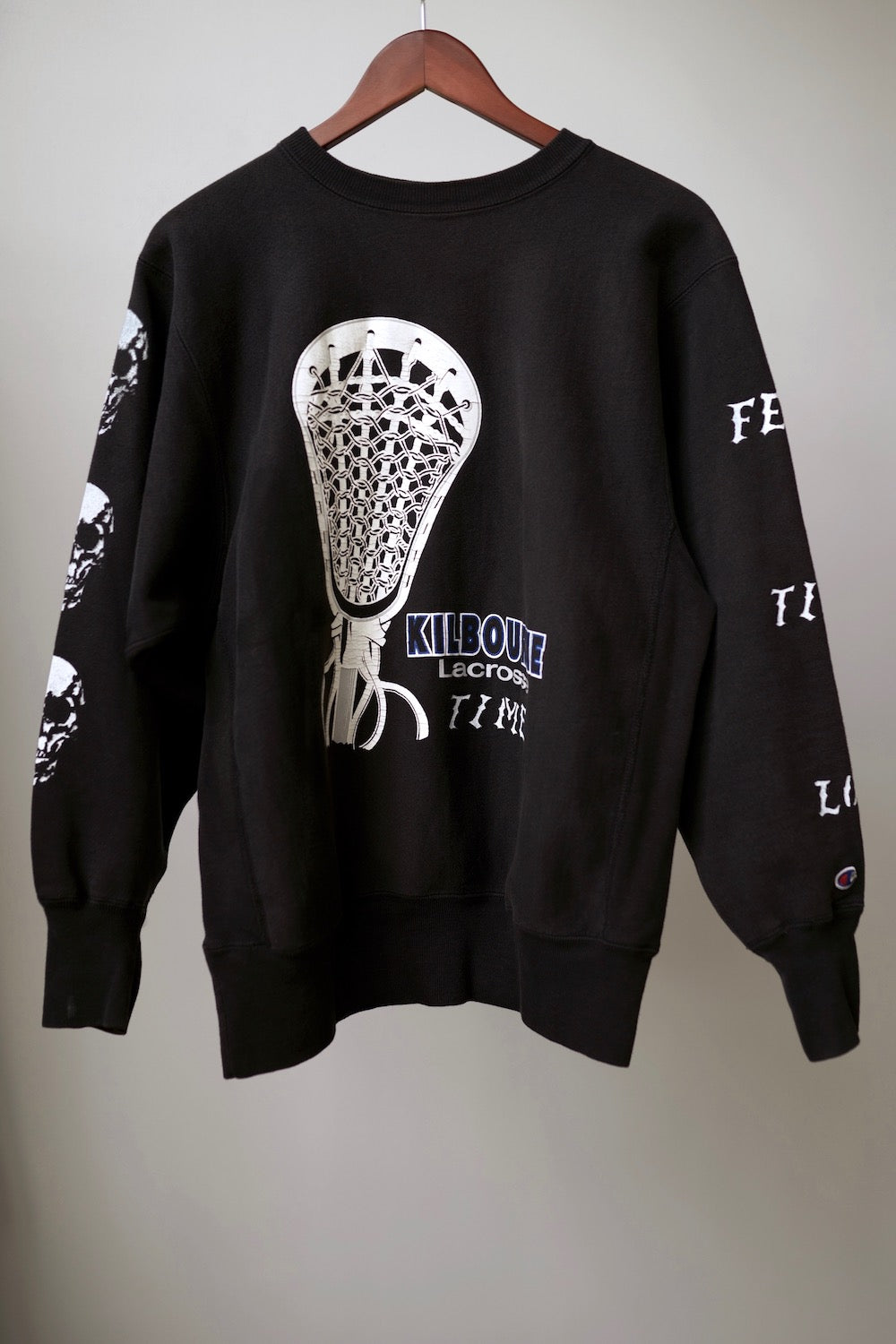 WSL Customized Vintage "Kill Time" Champion Sweatshirt