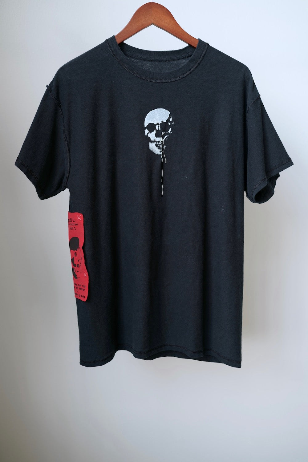 WSL Customized Vintage Reversible "Zipper Club" Reaper Skull T-Shirt